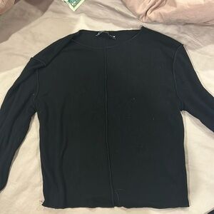 Zara black long sleeve
